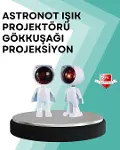 360° Ayarlanabilir Başlıklı Astronot Gece Lambası-1