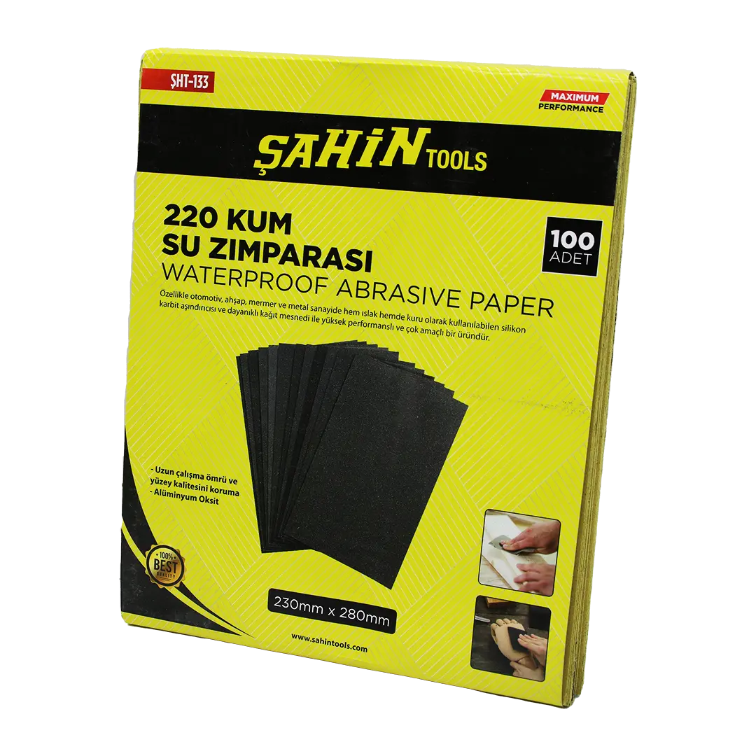 100 ADET 220 KUM KAĞIT SU ZIMPARASI (4745)