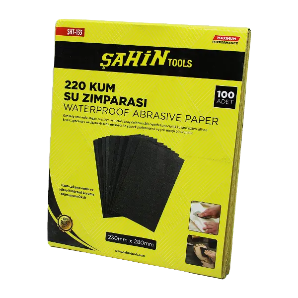 100 ADET 220 KUM KAĞIT SU ZIMPARASI (4745)