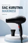 Tüm Saç Tiplerine Uygun, İki Kademeli Hız Ayarlı Fön Makinesi-1