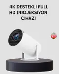 Ev Sineması Projeksiyon Cihazı – 160 ANSI Lümen, 4K Uyumlu ve Kablosuz Görüntü Aktarımı-1