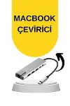 Macbook Pro/air Uyumlu USB Type-C 8 In 1 Hub Dönüştürücü Çevirici Çoklayıcı USB Hdmı Micro Sd 8 Giri-2