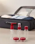 Taşınabilir 5 Parça Seyahat Kozmetik Dolum Seti 30 ml-1