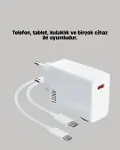 120W Turbo Destekli Hızlı Şarj Cihazı Type-C Uyumlu Akım Korumalı-2