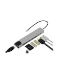 USB C Çoklu Port Adaptör HD USB Ethernet SD Kart Hub-2