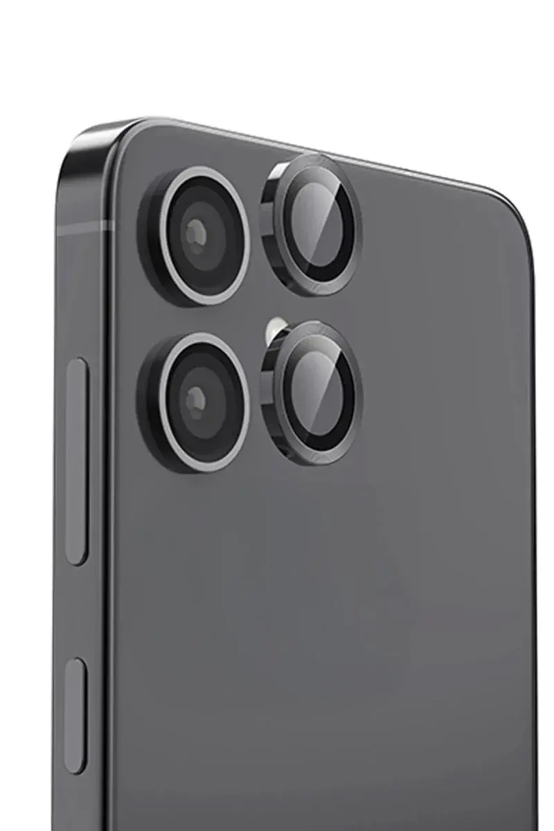 Samsung Galaxy A06 Raze Metal Kamera Lens - Siyah