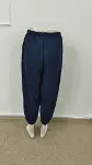 Kadın Beli Lastikli Bağcıklı Düğme Detaylı Pantolon-6