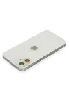 Apple iPhone 12 Mini Renkli Kamera Lens Koruma Cam - Turuncu-Yeşil-2