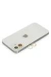 Apple iPhone 12 Mini Renkli Kamera Lens Koruma Cam - Turuncu-Yeşil-1
