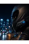 Bluetooth Motosiklet Kask Kulaklığı krofonlu Kablosuz Sürüş Intercomu-1