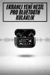 2.Nesil Pro Ekranlı Sesli Görüşme Yapabilen Kablosuz Bluetooth Kulaklık-2