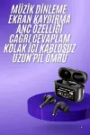 2.Nesil Pro Ekranlı Sesli Görüşme Yapabilen Kablosuz Bluetooth Kulaklık-1
