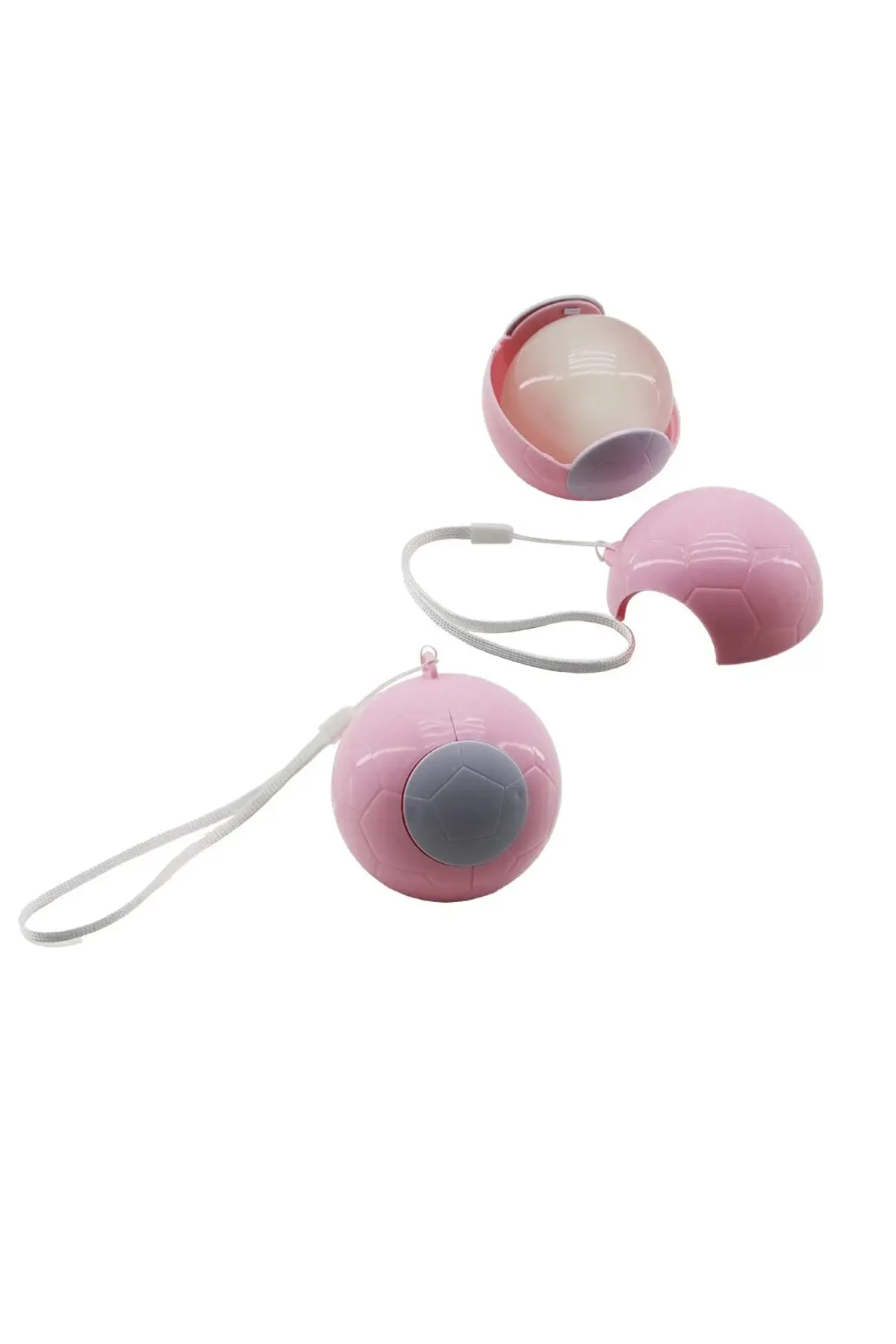 Top Modeli Yapışkanlı Tüy Toplayıcı Renkli Plastik Top Taşıma İpli