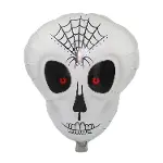Örümcek Ağ Desenli İskelet Folyo Balon-1