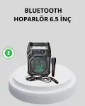 Taşınabilir Bluetooth Hoparlör – FM Radyo, USB, SD Kart ve TWS Özellikli-1