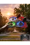 Uzaktan Kumandalı Drone Uçak LED Işıklı 360 Derece Akrobatik Hareket Özellikli-1