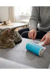 Yıkanabilir Pet Tüy Toplama Aparatı Kıyafet Koltuk Araba İçi Temizlik Rulosu-1
