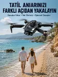 Taşınabilir Katlanabilir Drone ile Açık Alanlarda Keyifli Uçuş Deneyi-1