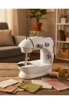Taşınabilir Mini Dikiş Makinesi Ev ve Ofis Kullanımı İçin-1