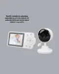 Ebeveyn Kontrollü 2.8 İnç Bebek Monitörü Güvenli İzleme-4