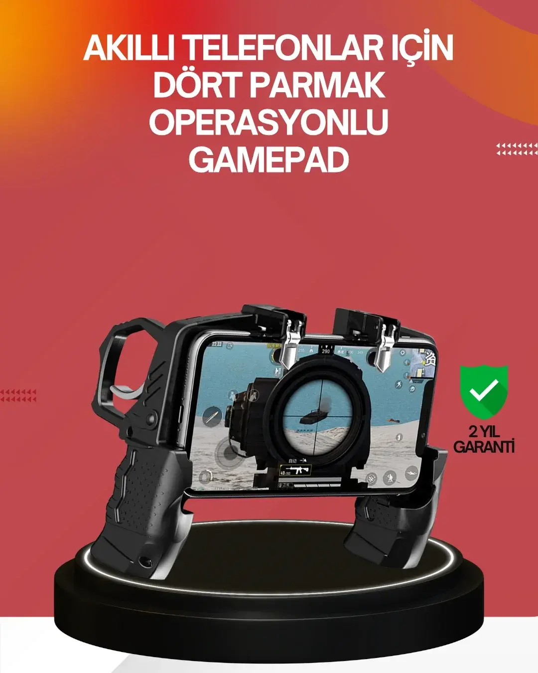 Ergonok Mobil Oyun Gamepad Tutucu