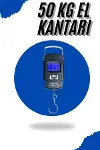 El Kantarı Dijital El Terazisi 50 Kg Kapasiteli LCD Ekranlı-2
