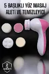 5 Fonksiyonlu Kablosuz Yüz Tezleme Cihazı ile Derinlemesine Cilt Bakımı-2