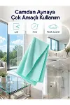 40x60 Mikrofiber Cam Temizlik Bezi İz ve Tüy Bırakmayan Profesyonel Cam Silme Bezi-1