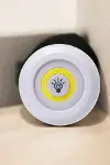 Spot Lamba Led Işık 3'lü Uzaktan Kumandalı Pilli Yapışkanlı Kablosuz-3