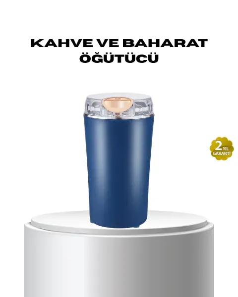 Otomatik Kahve ve Baharat Öğütücü Paslanmaz Çelik Yedek Bıçaklı