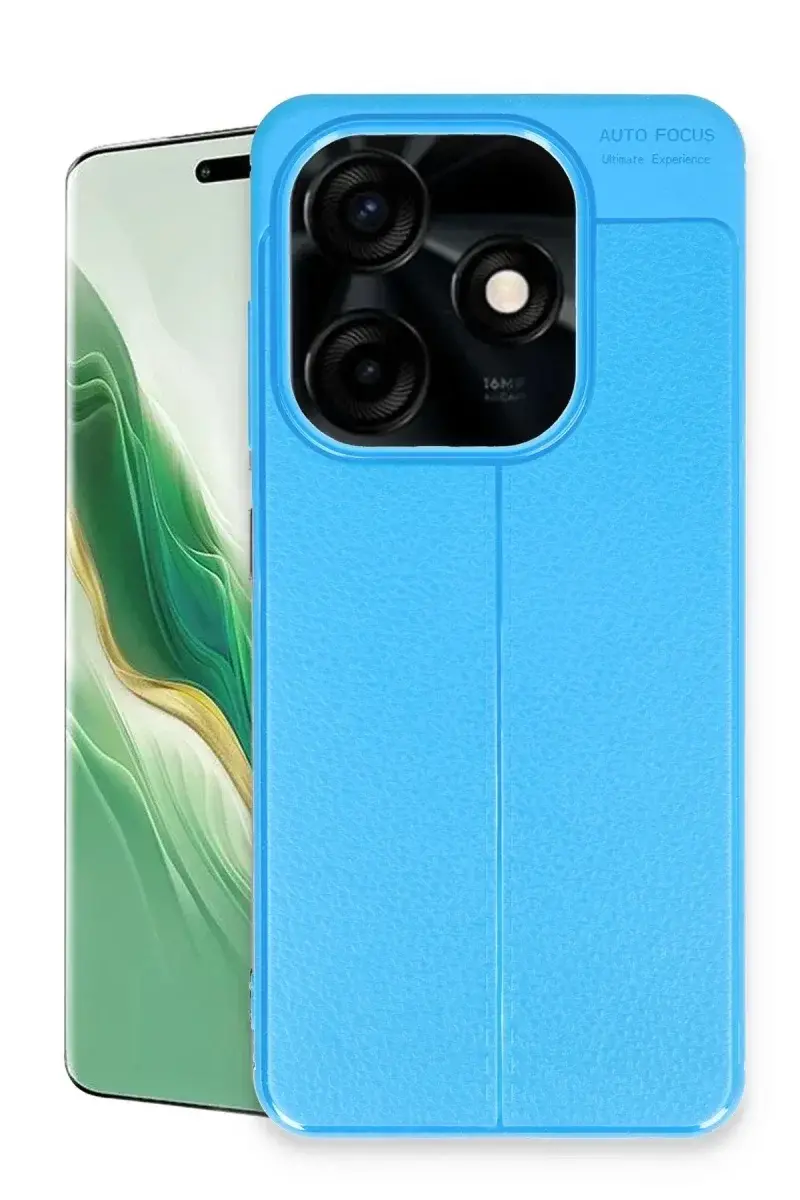 Tecno Spark Go 2024 Kılıf Auto Focus Kapak - Mavi