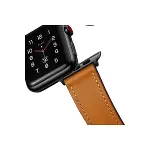 Apple Watch 38mm Kr415 Luaz Deri Kordon (saat Değildir) - Turuncu-4
