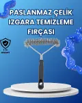 Paslanmaz Çelik Izgara Tezleme Fırçası Mangal ve Barbekü İçin-1