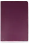 Apple iPad 10.2 (7.nesil) Kılıf 360 Tablet Deri Kılıf - Mürdüm-3