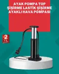 Manuel Ayak Pompası Extra Güçlü Lastik Şişirme Pompası-1