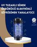 Elektrikli UV Işıklı Sivrisinek ve Böcek Öldürücü – Sessiz ve Güvenli Tuzak-1