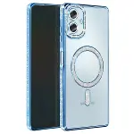 Samsung Galaxy A07 4g Joke Simli Magneticsafe Kılıf - Mavi-1