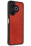 Xiao Red 13 4G Kılıf Aras Deri Kapak - Kırmızı-2