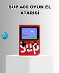 SUP Game Box El Konsolu – 500 Oyunlu, TV Bağlantılı, 5 Saat Oyun Süresi-1