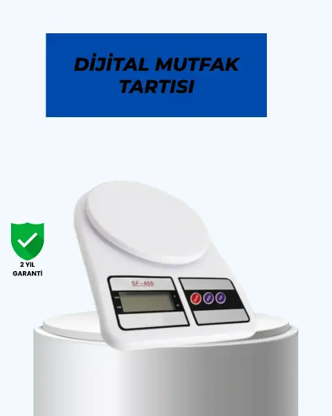Taşınabilir Dijital Terazi – Çift Ölçü Biri Destekli