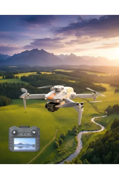 Full HD Kameralı Drone GPS GPRS Destekli 1000M Menzilli