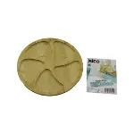 Yuvarlak 5 Bölmeli Ahşap Bambu Servis Sunum Tepsi - Tahtası 20 X 1.4CM-1