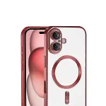 Apple İphone 17 Kross Magneticsafe Kapak - Kırmızı-2