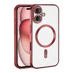 Apple İphone 17 Kross Magneticsafe Kapak - Kırmızı-1