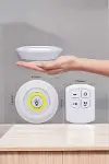 Led Lamba 3'lü Uzaktan Kumandalı Yapışkanlı Beyaz Işık-2