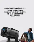180° Dönebilen Gövde Tasarımıyla Tavan Yansıtmalı Taşınabilir Projektör-4