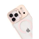 Joko Apple İphone 17 Pro Rem Lensli Magsafe Standlı Kapak - Pembe-3