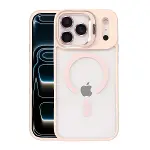 Joko Apple İphone 17 Pro Rem Lensli Magsafe Standlı Kapak - Pembe-1
