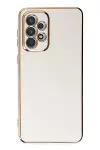 Samsung Galaxy A73 5G Kılıf Volet Silikon - Beyaz-1