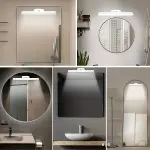 Dokunmatik USB İle Şarj Olabilen 27 cm Led Aydınlatma Makyaj Aynası Işığı-4